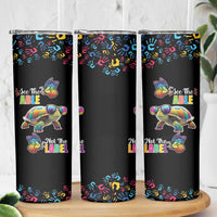 Autism Awareness Month Neurodiversity Skinny Tumbler 2nd April See The Able Not The Label