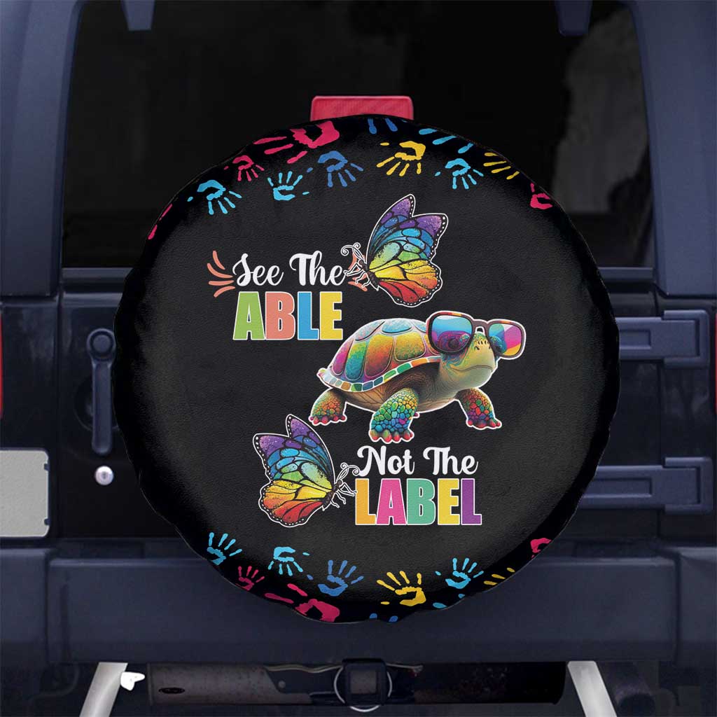 Autism Awareness Month Neurodiversity Spare Tire Cover 2nd April See The Able Not The Label
