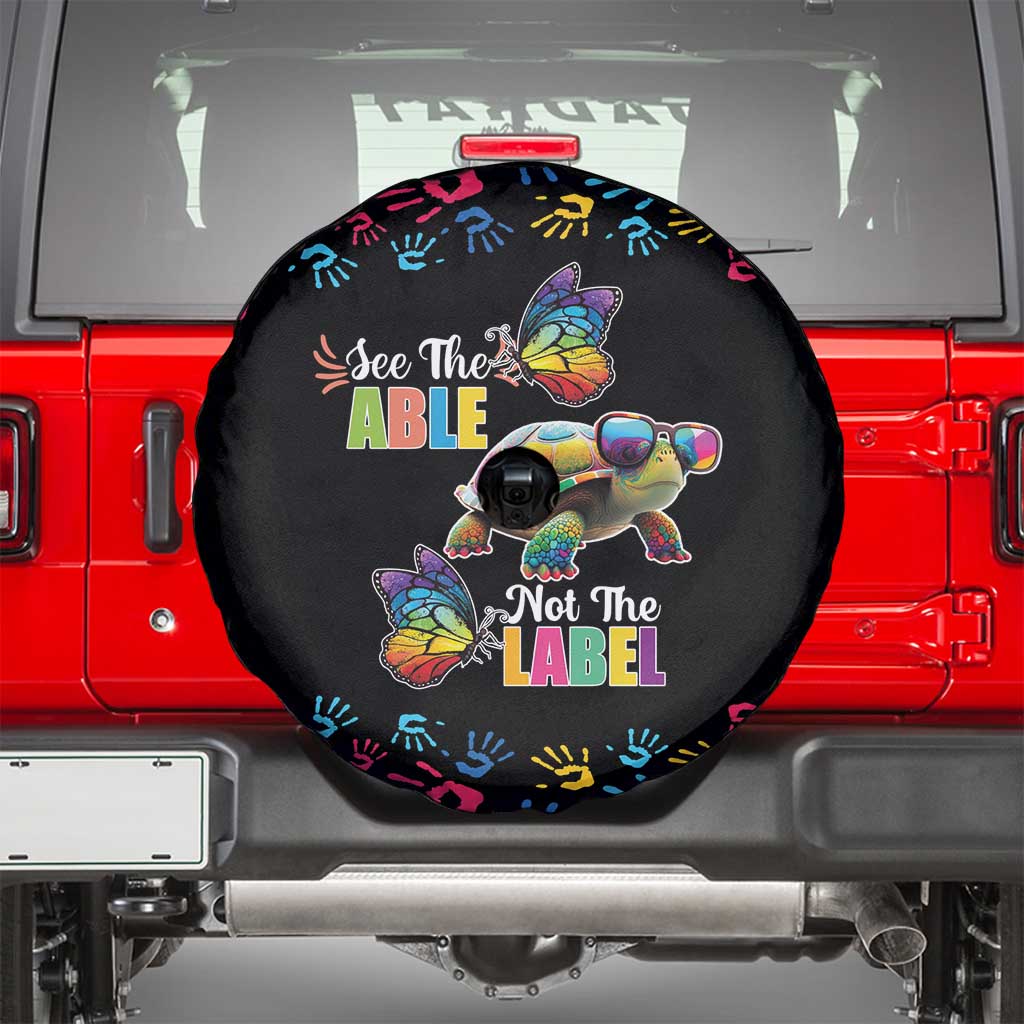 Autism Awareness Month Neurodiversity Spare Tire Cover 2nd April See The Able Not The Label
