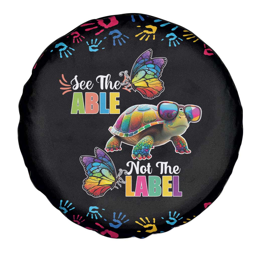 Autism Awareness Month Neurodiversity Spare Tire Cover 2nd April See The Able Not The Label