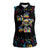 Autism Awareness Month Neurodiversity Women Sleeveless Polo Shirt 2nd April See The Able Not The Label