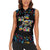 Autism Awareness Month Neurodiversity Women Sleeveless Polo Shirt 2nd April See The Able Not The Label