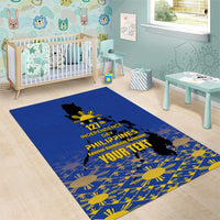 Philippines Independence Day Area Rug Kalayaan Kinabukasan Kasaysayan