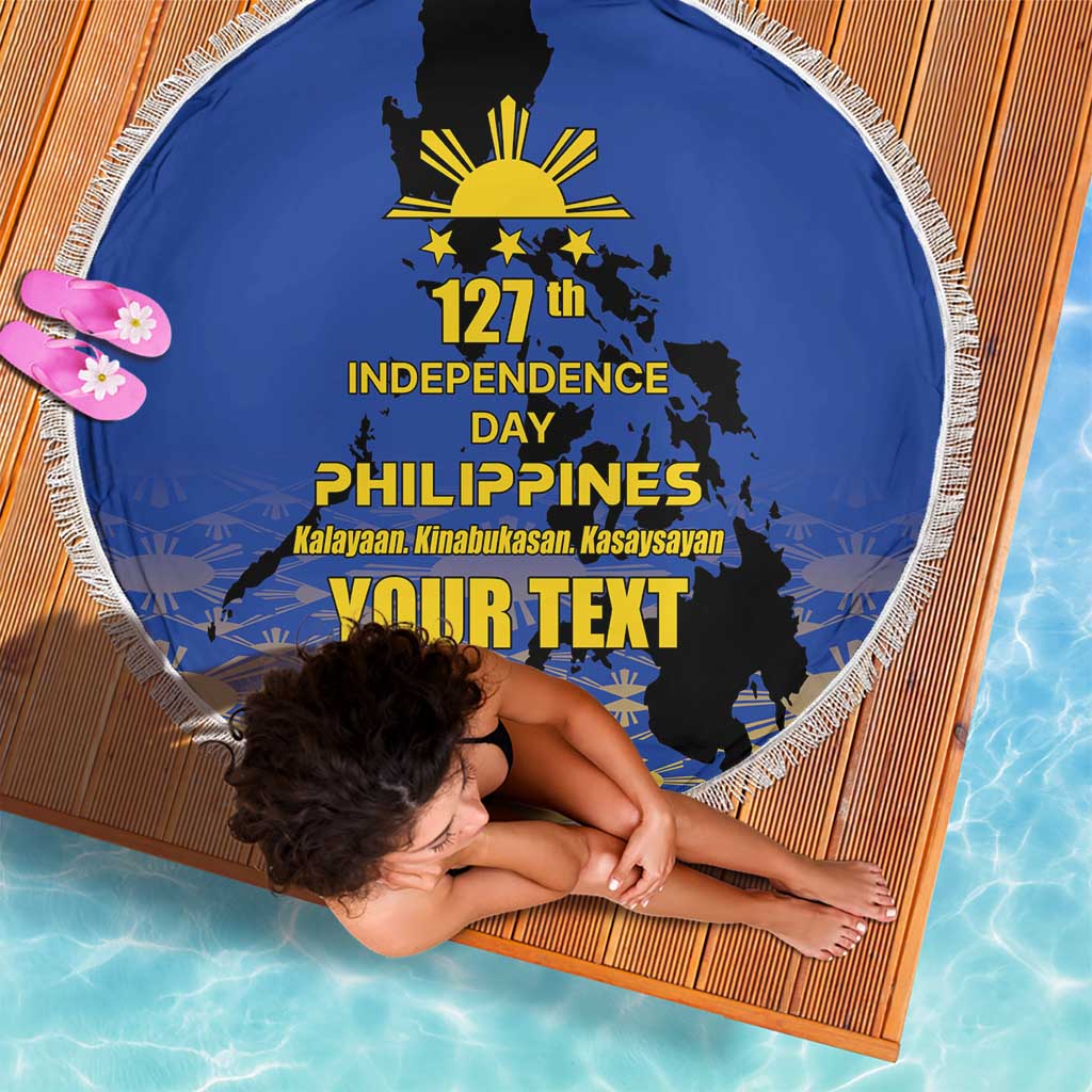 Philippines Independence Day Beach Blanket Kalayaan Kinabukasan Kasaysayan