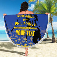 Philippines Independence Day Beach Blanket Kalayaan Kinabukasan Kasaysayan