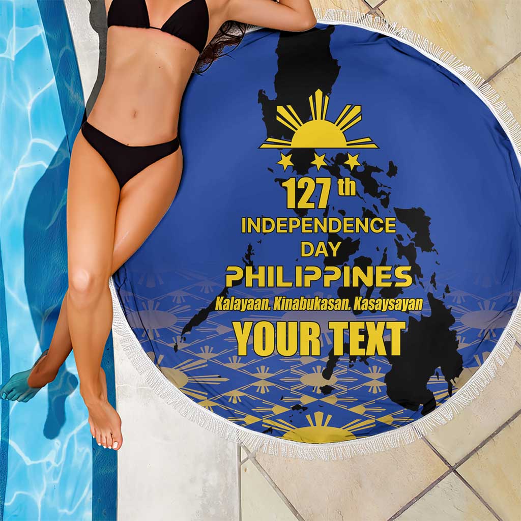 Philippines Independence Day Beach Blanket Kalayaan Kinabukasan Kasaysayan