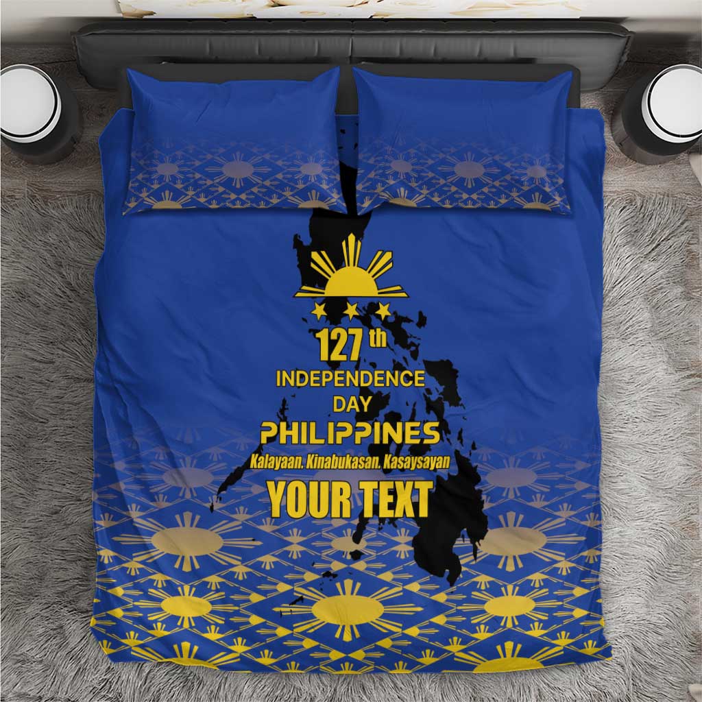 Philippines Independence Day Bedding Set Kalayaan Kinabukasan Kasaysayan