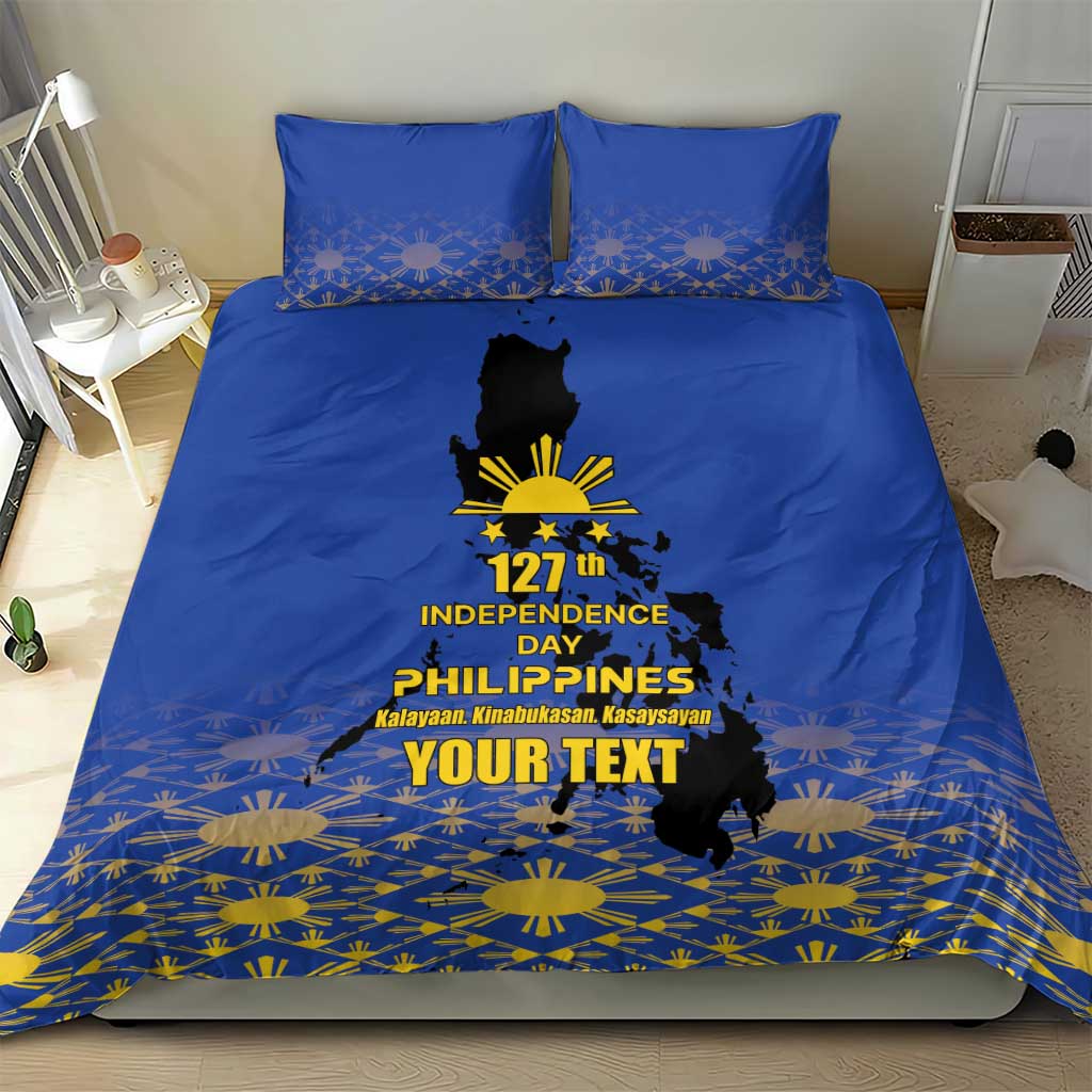 Philippines Independence Day Bedding Set Kalayaan Kinabukasan Kasaysayan