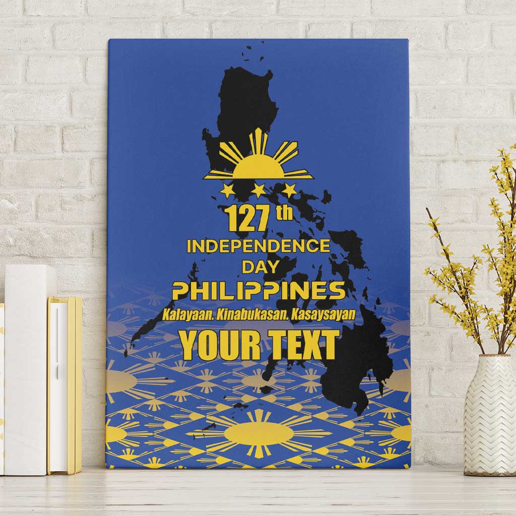 Philippines Independence Day Canvas Wall Art Kalayaan Kinabukasan Kasaysayan