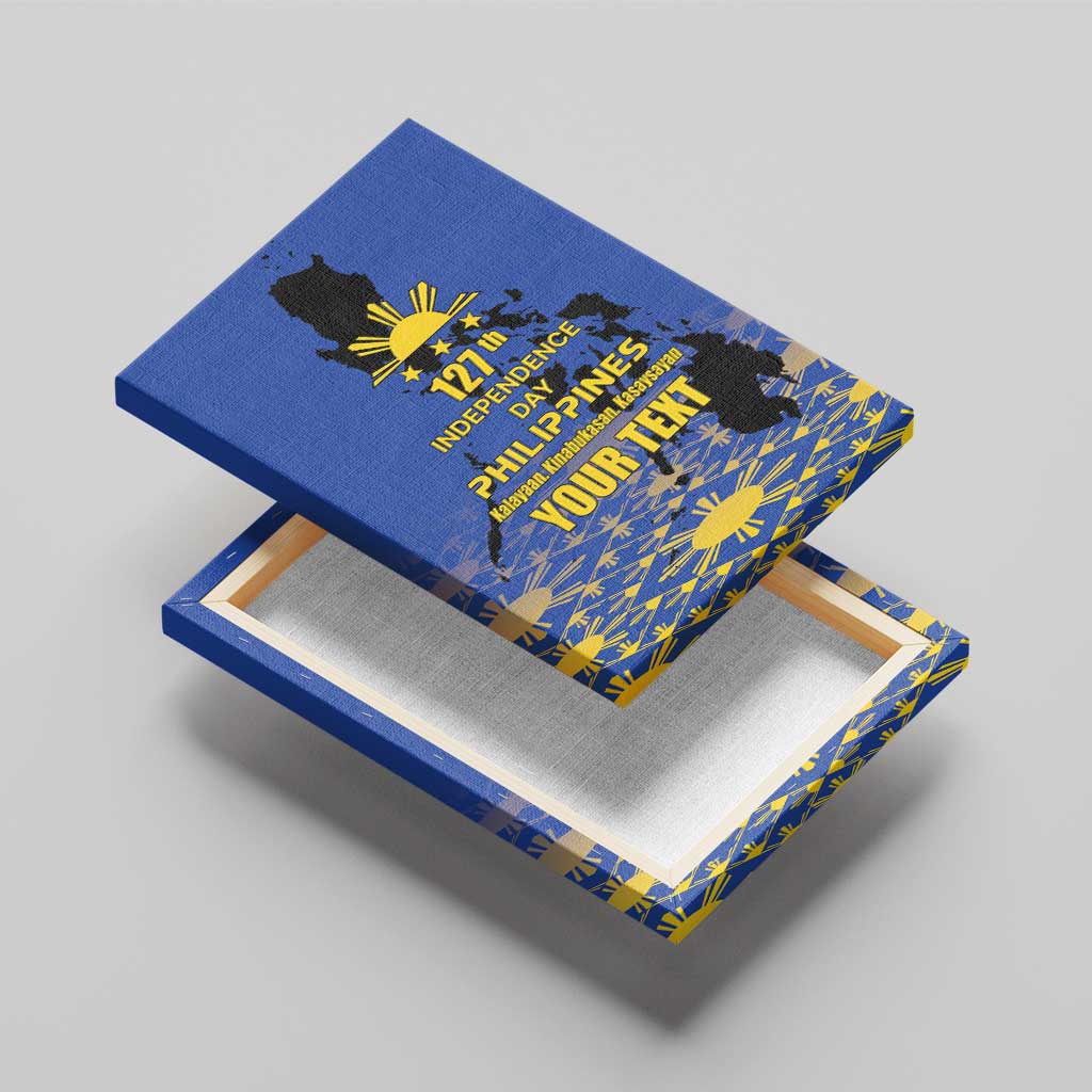 Philippines Independence Day Canvas Wall Art Kalayaan Kinabukasan Kasaysayan