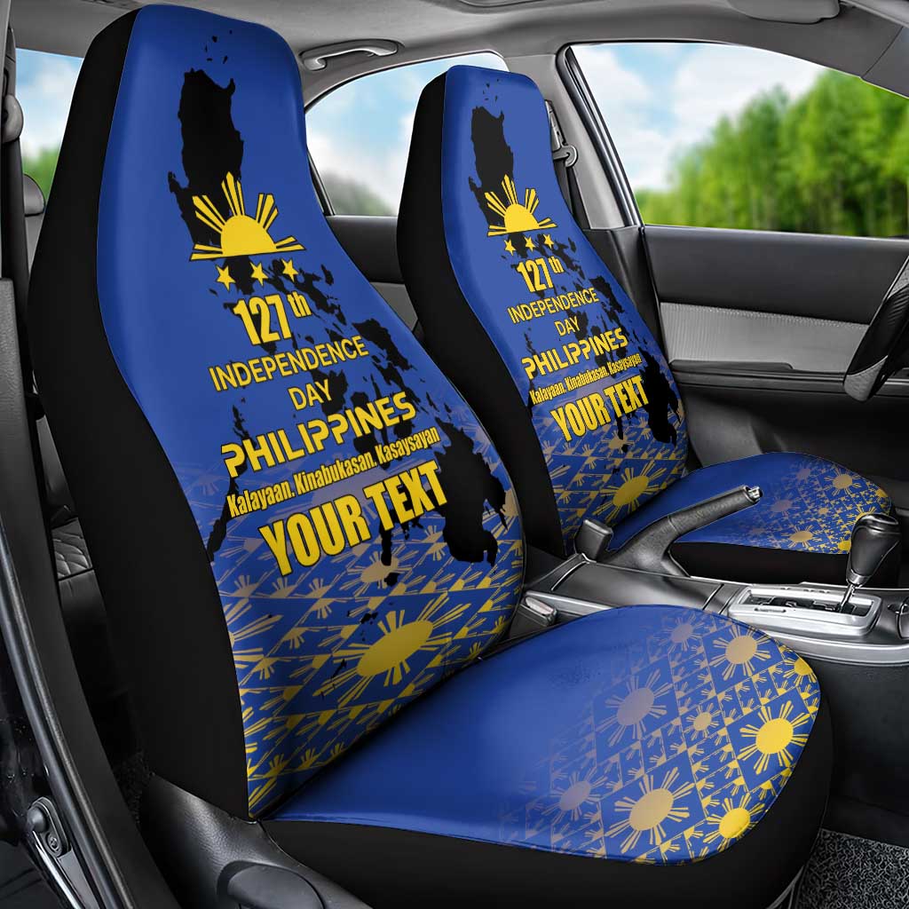 Philippines Independence Day Car Seat Cover Kalayaan Kinabukasan Kasaysayan
