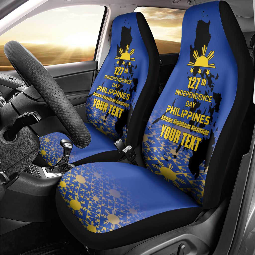 Philippines Independence Day Car Seat Cover Kalayaan Kinabukasan Kasaysayan