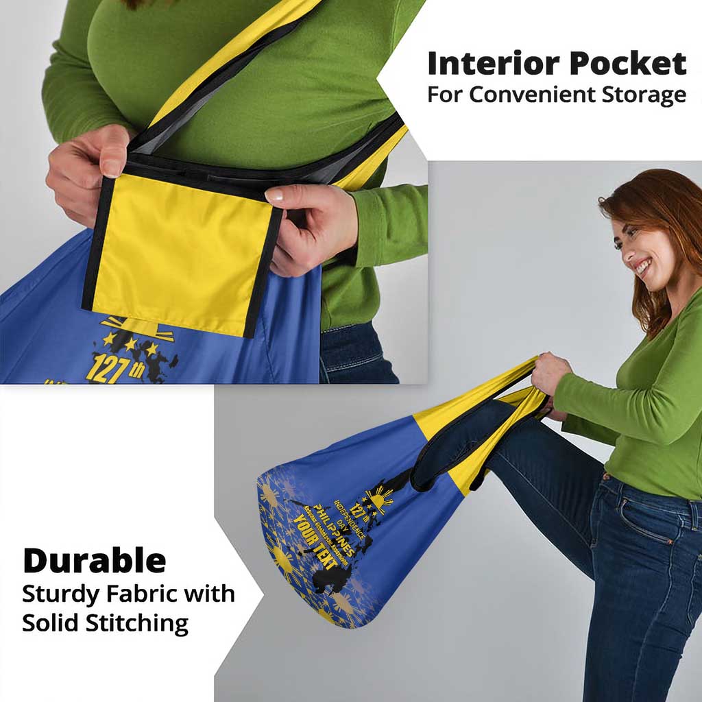 Philippines Independence Day Grocery Bag Kalayaan Kinabukasan Kasaysayan