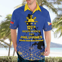 Philippines Independence Day Hawaiian Shirt Kalayaan Kinabukasan Kasaysayan