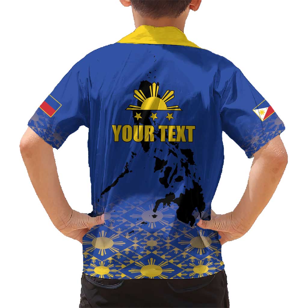 Philippines Independence Day Kid Hawaiian Shirt Kalayaan Kinabukasan Kasaysayan