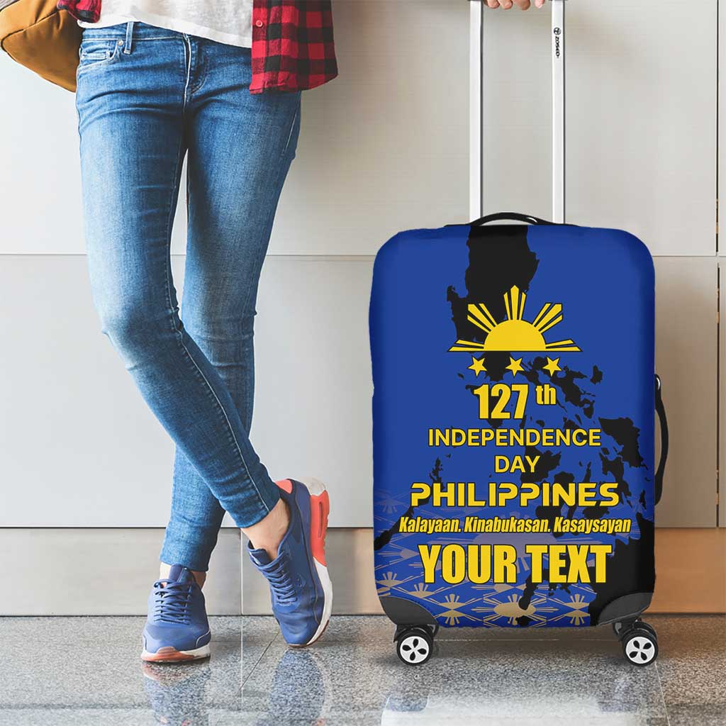 Philippines Independence Day Luggage Cover Kalayaan Kinabukasan Kasaysayan