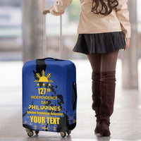 Philippines Independence Day Luggage Cover Kalayaan Kinabukasan Kasaysayan