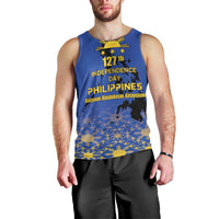 Philippines Independence Day Men Tank Top Kalayaan Kinabukasan Kasaysayan