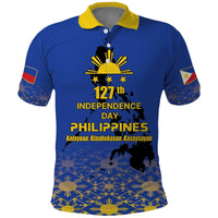 Philippines Independence Day Polo Shirt Kalayaan Kinabukasan Kasaysayan