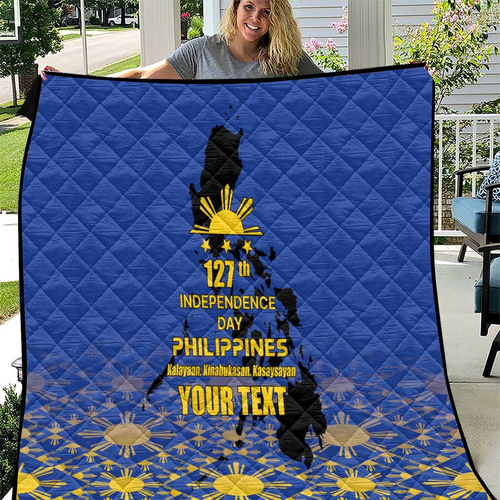 Philippines Independence Day Quilt Kalayaan Kinabukasan Kasaysayan
