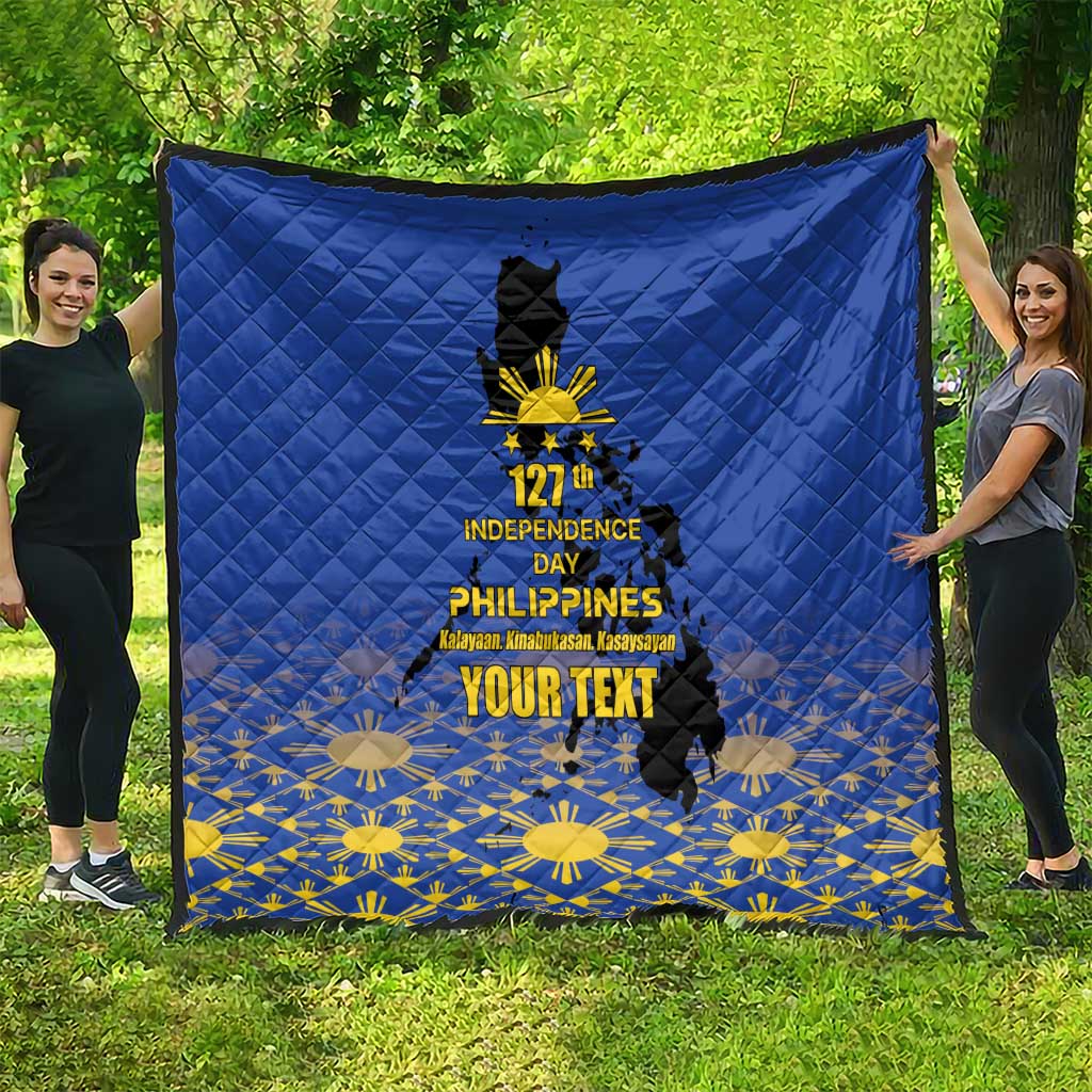 Philippines Independence Day Quilt Kalayaan Kinabukasan Kasaysayan