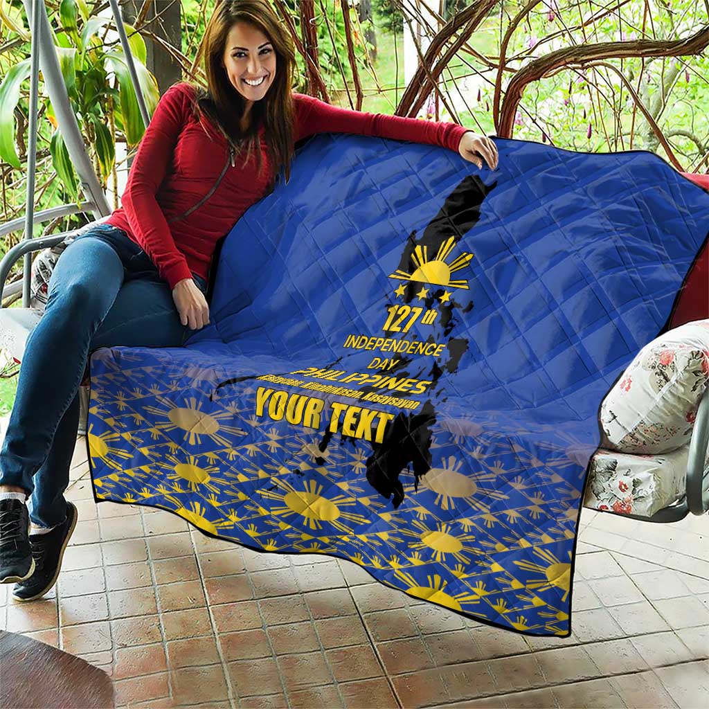 Philippines Independence Day Quilt Kalayaan Kinabukasan Kasaysayan