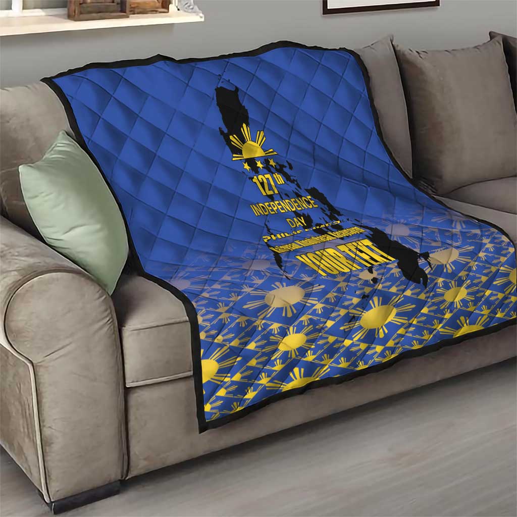 Philippines Independence Day Quilt Kalayaan Kinabukasan Kasaysayan
