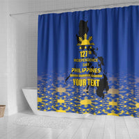Philippines Independence Day Shower Curtain Kalayaan Kinabukasan Kasaysayan