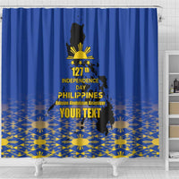 Philippines Independence Day Shower Curtain Kalayaan Kinabukasan Kasaysayan