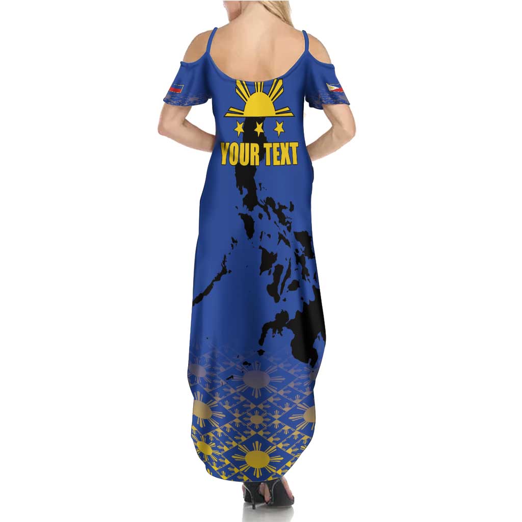 Philippines Independence Day Summer Maxi Dress Kalayaan Kinabukasan Kasaysayan