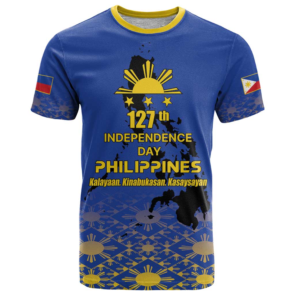 Philippines Independence Day T Shirt Kalayaan Kinabukasan Kasaysayan