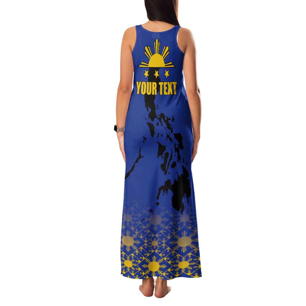 Philippines Independence Day Tank Maxi Dress Kalayaan Kinabukasan Kasaysayan