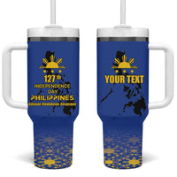 Philippines Independence Day Tumbler With Handle Kalayaan Kinabukasan Kasaysayan