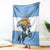 Personalized Argentina Flag Day 20th June Blanket Manuel Belgrano