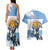 Personalized Argentina Flag Day 20th June Couples Matching Tank Maxi Dress and Hawaiian Shirt Manuel Belgrano