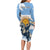 Personalized Argentina Flag Day 20th June Family Matching Long Sleeve Bodycon Dress and Hawaiian Shirt Manuel Belgrano