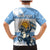 Personalized Argentina Flag Day 20th June Family Matching Mermaid Dress and Hawaiian Shirt Manuel Belgrano