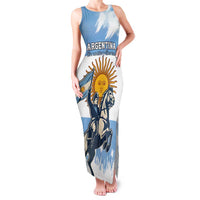 Personalized Argentina Flag Day 20th June Family Matching Tank Maxi Dress and Hawaiian Shirt Manuel Belgrano