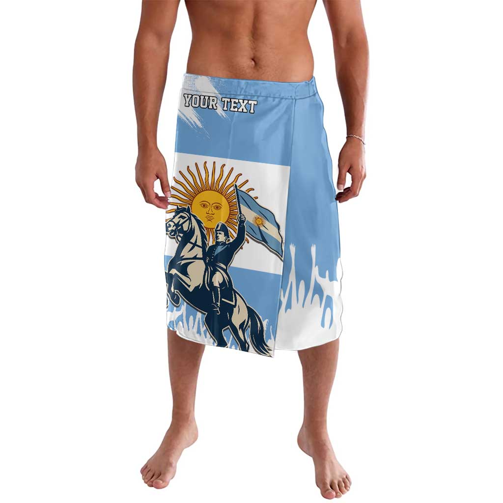 Personalized Argentina Flag Day 20th June Lavalava Manuel Belgrano