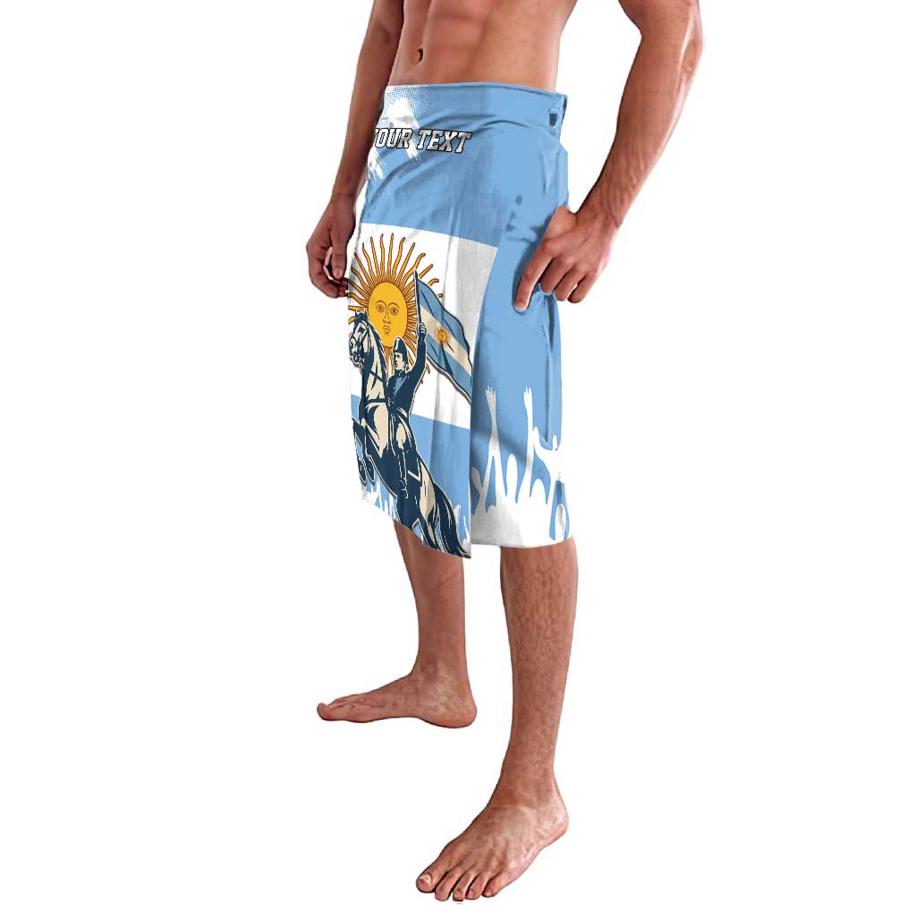 Personalized Argentina Flag Day 20th June Lavalava Manuel Belgrano