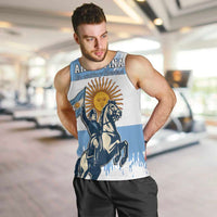 Personalized Argentina Flag Day 20th June Men Tank Top Manuel Belgrano
