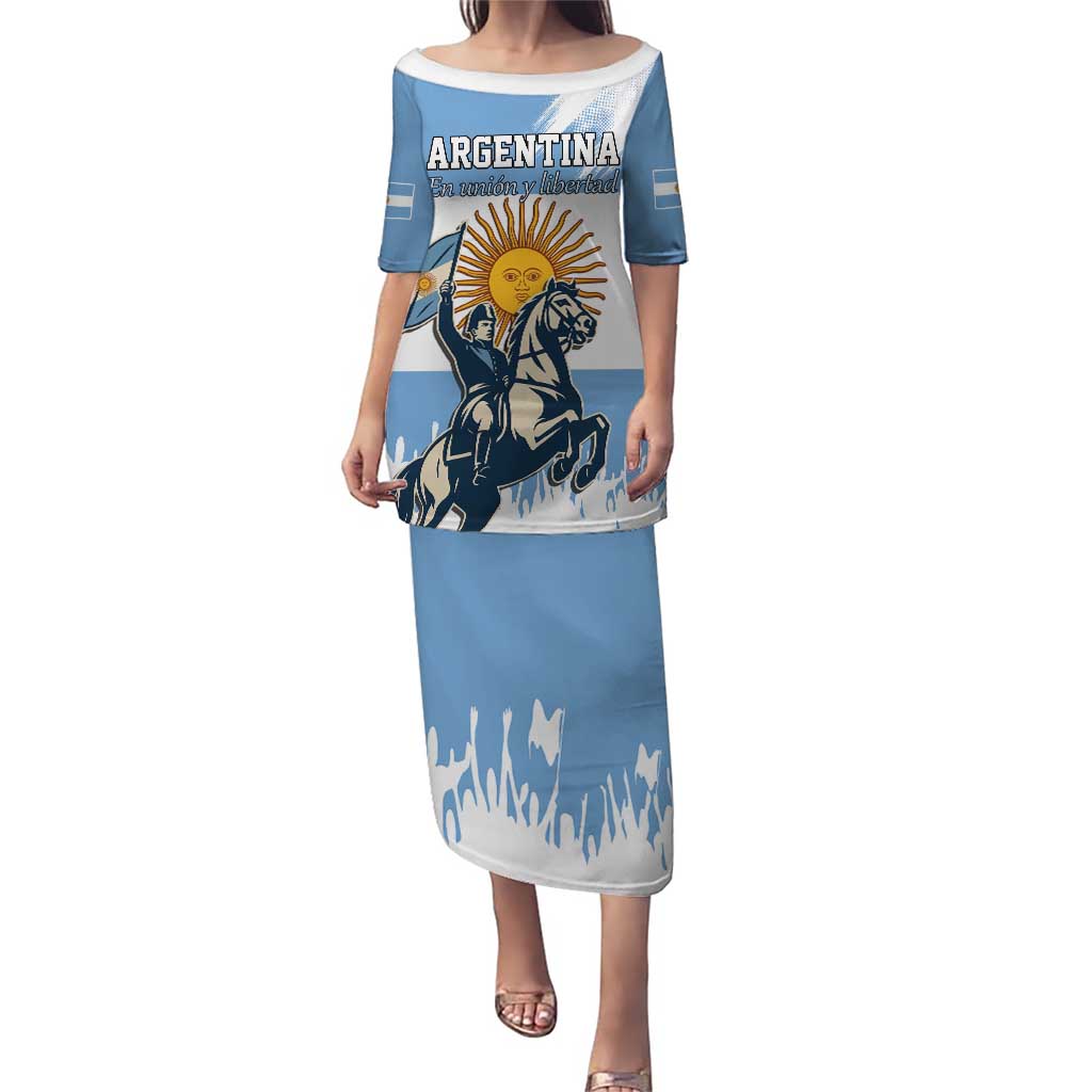 Personalized Argentina Flag Day 20th June Puletasi Manuel Belgrano