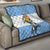 Personalized Argentina Flag Day 20th June Quilt Manuel Belgrano