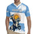 Personalized Argentina Flag Day 20th June Rugby Jersey Manuel Belgrano