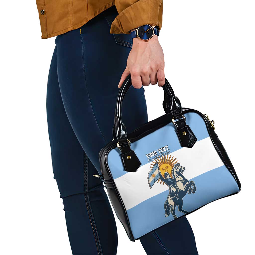 Personalized Argentina Flag Day 20th June Shoulder Handbag Manuel Belgrano