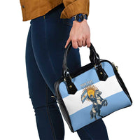Personalized Argentina Flag Day 20th June Shoulder Handbag Manuel Belgrano