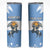 Personalized Argentina Flag Day 20th June Skinny Tumbler Manuel Belgrano