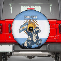 Personalized Argentina Flag Day 20th June Spare Tire Cover Manuel Belgrano