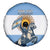 Personalized Argentina Flag Day 20th June Spare Tire Cover Manuel Belgrano