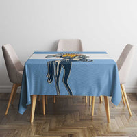 Personalized Argentina Flag Day 20th June Tablecloth Manuel Belgrano